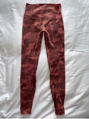Lululemon Align High-Rise Legging Size 6 Heritage Camo Brier Rose